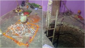 ವಾಸ್ತು ಸಮಸ್ಯೆಗೆ ನಿಧಿ ಆಸೆ ತೋರಿದ ಜ್ಯೋತಿಷಿ: ಮನೆಯೊಳಗೆ 20 ಅಡಿ ಗುಂಡಿ ತೆಗೆದ ಮಹಿಳೆ..!