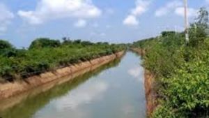 ಗಾಜನೂರು ಜಲಾಶಯದಿಂದ ತುಂಗಾ ಮೇಲ್ದಂಡೆ ಕಾಲುವೆಗಳಿಗೆ ನೀರು: ಒಣಗುತ್ತಿರುವ ಬೆಳೆಗೆ ಆಸರೆ