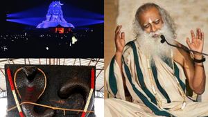  ನಾಗರಪಂಚಮಿ ಸಂಭ್ರಮ: ಚಿಕ್ಕಬಳ್ಳಾಪುರದ ಆದಿಯೋಗಿ ಕೇಂದ್ರದಲ್ಲಿ ವಿಶೇಷ ನಾಗಾರಾಧನೆ