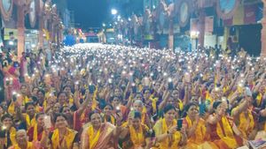 ಗಣೇಶ ಚತುರ್ಥಿ ಅಂಗವಾಗಿ ಹಲ್ವಾಯಿ ಗಣಪತಿ ದೇವಸ್ಥಾನದಲ್ಲಿ 35000 ಮಹಿಳೆಯರಿಂದ ವಿಶೇಷ ಪೂಜೆ