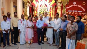  ಮಂಗಳೂರು: ಆರ್‌ಎಸ್‌ಎಸ್‌ ಶಕ್ತಿ ಕೇಂದ್ರ ಸಂಘನಿಕೇತನದ ಗಣೇಶೋತ್ಸವದಲ್ಲಿ ಕ್ರೈಸ್ತ ಮುಖಂಡರು