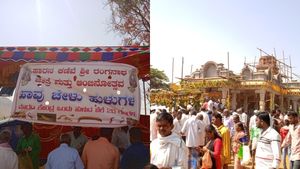  ಇತಿಹಾಸ ಪ್ರಸಿದ್ಧ ಹಾರನಕಣಿವೆ ರಂಗಪ್ಪನಿಗೆ ಹಾವು, ಚೇಳು, ಜರಿ ಅರ್ಪಿಸಿದ ಭಕ್ತರು