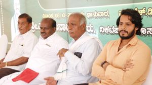 ರಾಜ್ಯದ ಸರ್ಕಾರದ ಪತನ ಖಚಿತ: ಡಿಕೆಶಿ ತಿಹಾರ್ ಜೈಲಿಗೆ ಹೋಗುವ ಕಾಲ ಸನ್ನಿಹಿತ: HDK ಕಿಡಿ