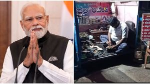  ಕುಂದಾಪುರ ಶಾಸ್ತ್ರೀ ಸರ್ಕಲ್‌ನಲ್ಲಿ ಚಪ್ಪಲಿ ಹೊಲಿಯುವ ಕಮ್ಮಾರ ಗಣರಾಜ್ಯೋತ್ಸವದ ಅತಿಥಿ