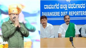 ರೇಣುಕಾಚಾರ್ಯಗೆ ಲೋಕಸಭೆ  ಟಿಕೆಟ್‌ ಸಿಕ್ಕರೆ ಬಹುಮತದಿಂದ ಗೆಲ್ಲುತ್ತಾರೆ-ದಾವಣಗೆರೆ ಬಿಜೆಪಿ ಕಾರ್ಯಕರ್ತರ ಭರವಸೆ