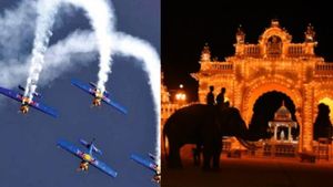  Mysuru dasara 2023: ಮೈಸೂರು ದಸರಾ ಮಹೋತ್ಸವಕ್ಕೆ ಲೋಹದ ಹಕ್ಕಿಗಳ ಮೆರಗು, ಸಿದ್ಧತೆ ಹೇಗಿದೆ ಗೊತ್ತಾ?, ಇಲ್ಲಿದೆ ವಿವರ