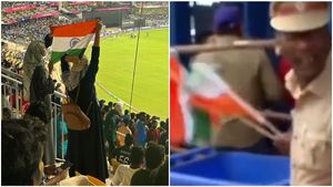  Pak vs Afg: ಕ್ರೀಡಾಂಗಣಕ್ಕೆ ತ್ರಿವರ್ಣ ಧ್ವಜ ತೆಗೆದುಕೊಂಡುಹೋಗಲು ಅಡ್ಡಿ: ಎಸ್‌ಐ ವಿರುದ್ಧ ತನಿಖೆ