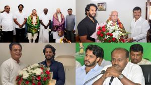  ಮಂಡ್ಯ ಲೋಕಸಭಾ ಅಖಾಡಕ್ಕೆ ನಿಖಿಲ್ ಸಜ್ಜು; ಹಲವು ಬಿಜೆಪಿ ನಾಯಕರ ಭೇಟಿ ಹಿಂದಿದೆ ಅದೊಂದೆ ಲೆಕ್ಕಾಚಾರ?‌