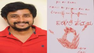  ಕಾವೇರಿ ನಮ್ದು, ಕರ್ನಾಟಕಕ್ಕೆ ನ್ಯಾಯ ಒದಗಿಸಿ ಎಂದು ಪ್ರಧಾನಿ ಮೋದಿಗೆ ರಕ್ತದಲ್ಲಿ ಪತ್ರ ಬರೆದ ನಟ ಪ್ರೇಮ್ ನೆನಪಿರಲಿ