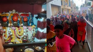 Hasanamba darshan: ತಾಯಿ ಹಾಸನಾಂಬೆ ದರ್ಶನಕ್ಕೆ ಹರಿದುಬಂದ ಭಕ್ತರ ದಂಡು