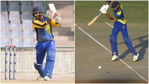  Vijay Hazare Trophy: ನರೇಂದ್ರ ಮೋದಿ ಕ್ರೀಡಾಂಗಣದಲ್ಲಿ 402 ರನ್ ಕಲೆಹಾಕಿದ ಕರ್ನಾಟಕ 