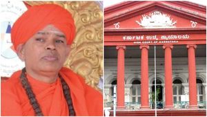  ಮುರುಘಾ ಶ್ರೀ  ಜಾಮೀನು ರಹಿತ ವಾರೆಂಟ್‌ಗೆ ಹೈಕೋರ್ಟ್ ತಡೆ: ಜೈಲಿನಿಂದ ಬಿಡುಗಡೆ 