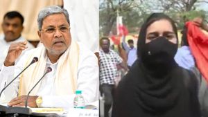 ಹಿಜಾಬ್‌ ನಿಷೇಧ ವಾಪಸ್‌: ಸಿದ್ದರಾಮಯ್ಯಗೆ ಧನ್ಯವಾದ ಹೇಳಿದ ಮಂಡ್ಯದ ಮುಸ್ಕನ್‌ 