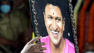 ಶಿವಮೊಗ್ಗ; ರಸ್ತೆಗೆ ಪುನೀತ್ ರಾಜ್‍ಕುಮಾರ್ ಹೆಸರು ನಾಮಕರಣ 