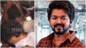  Thalapathy Vijay: ತಮಿಳು ನಟ ವಿಜಯ್ ಮೇಲೆ ಚಪ್ಪಲಿ ಎಸೆತ  