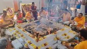  Ram Mandir inauguration: ಚಾಮರಾಜನಗರದೆಲ್ಲೆಡೆ ಸಂಭ್ರಮಾಚರಣೆ ಬಲು ಜೋರು