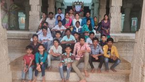  ದಾವಣಗೆರೆ: ಅನಾಥ ಮಕ್ಕಳೊಂದಿಗೆ ಹೊಸ ವರ್ಷಾಚರಣೆ