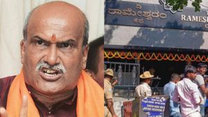  Rameshwaram Cafe Blast: ರಾಮೇಶ್ವರಂ ಕೆಫೆ ಬ್ಲಾಸ್ಟ್‌ ಬಗ್ಗೆ ಪ್ರಮೋದ್‌ ಮುತಾಲಿಕ್‌ ಪ್ರತಿಕ್ರಿಯೆ ಹೇಗಿತ್ತು ಗೊತ್ತಾ?-ಮಾಹಿತಿ