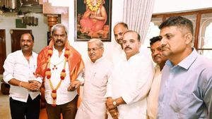 ಬಿಜೆಪಿಗೆ ಗುಡ್‌ನ್ಯೂಸ್‌: ಮುನಿಸು ಮರೆತು ಪ್ರಚಾರಕ್ಕಿಳಿದ ಶಾಸಕ ಎಂ.ಚಂದ್ರಪ್ಪ
