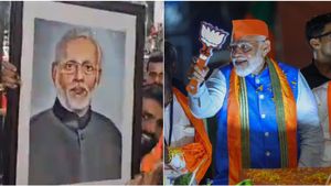 Narendra Modi:ಮಂಗಳೂರು ಕಲಾವಿದನಿಗೆ ಮೋದಿ ಮೆಚ್ಚುಗೆ: ಚಿತ್ರ ಕೇಳಿ ಪಡೆದ ಪ್ರಧಾನಿ