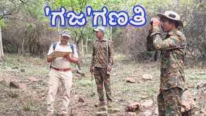  Elephant Census: ಗಡಿಜಿಲ್ಲೆಯಲ್ಲಿ ಎರಡನೇ ದಿನ 