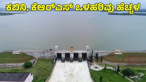  KRS Dam; ಕಬಿನಿ ಜಲಾಶಯದ ಒಳಹರಿವು ಭಾರಿ ಹೆಚ್ಚಳ; ಕೆಆರ್‌ಎಸ್ ಜಲಾಶಯಕ್ಕೂ ಉತ್ತಮ ಒಳಹರಿವು