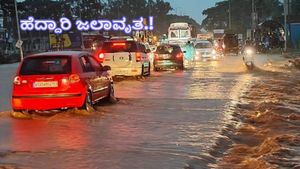 ಭಾರೀ ಮಳೆಗೆ ಮುಳುಗಿದ ಮೈಸೂರು-ಊಟಿ ರಾಷ್ಟ್ರೀಯ ಹೆದ್ದಾರಿ 
