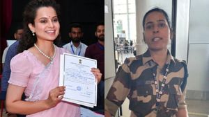 Kangana Ranaut: ಚಂಡೀಗಢ ಏರ್‌ಪೋರ್ಟ್‌ನಲ್ಲಿ ನೂತನ ಸಂಸದೆ ಕಂಗನಾ ರನೌತ್‌ಗೆ ಕಪಾಳಮೋಕ್ಷ!
