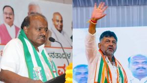 DK Shivakumar V/s HD Kumaraswamy:ಮತ್ತೆ ಚನ್ನಪಟ್ಟಣದಲ್ಲಿ ಡಿಕೆ ಶಿವಕುಮಾರ್ ಮತ್ತು ಎಚ್‌ಡಿ ಕುಮಾರಸ್ವಾಮಿ ನಡುವೆ ಪೈಪೋಟಿ!