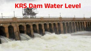 KRS Dam: ಭಾರೀ ಮಳೆಗೆ ಜಲಾಶಯದಲ್ಲಿ ಒಳಹರಿವು ಹೆಚ್ಚಳ, ಇಂದಿನ ಮಟ್ಟ?