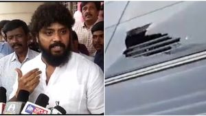 Pradeep Eshwar: ಕಾಂಗ್ರೆಸ್  ಶಾಸಕ ಪ್ರದೀಪ್ ಈಶ್ವರ್ ಮನೆ ಮೇಲೆ ಮಧ್ಯರಾತ್ರಿ ಕಲ್ಲು ತೂರಾಟ