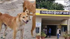  ಗುಂಡ್ಲುಪೇಟೆ ಠಾಣೆ ಆವರಣದಲ್ಲಿ ಪೊಲೀಸರು ಸಾಕಿದ್ದ ನಾಯಿಯಿಂದ ಮೂವರಿಗೆ ಕಡಿತ