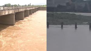 Krishna River: ಕೃಷ್ಣಾ ನದಿ ಒಳಹರಿವು ಹೆಚ್ಚಳ: ಬೆಳಗಾವಿ ಜಿಲ್ಲೆಯ ಹಲವೆಡೆ ಸೇತುವೆಗಳು ಜಲಾವೃತ