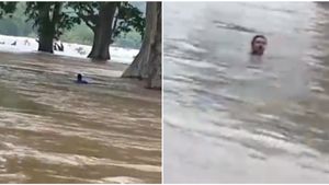 ಕಾವೇರಿ ನದಿಯಲ್ಲಿ ಕೊಚ್ಚಿ ಹೋದ ಯುವಕ: ಎದೆ ಝಲ್‌ ಎನಿಸುವ ವಿಡಿಯೋ ವೈರಲ್‌