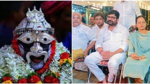 ಅಧರ್ಮದಲ್ಲಿ ಹೋದವರನ್ನು ನೋಡಿಕೊಳ್ಳುತ್ತೇನೆ: ವಿನಯ್ ಕುಲಕರ್ಣಿ ಸೇವೆಯಲ್ಲಿ ಅಬ್ಬರಿಸಿದ ಕೊರಗಜ್ಜ