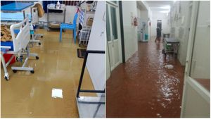 Rain Entered ICU: ಮಳೆ ನೀರು ಅಂದರ್ ರೋಗಿಗಳು ಬಾಹರ್: ದಾವಣಗೆರೆ ಆಸ್ಪತ್ರೆಯಲ್ಲಿ ಇದೆಂಥ ಕರ್ಮಕಾಂಡ?