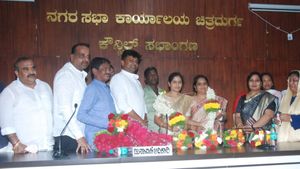  ಚಿತ್ರದುರ್ಗ ನಗರಸಭೆ ಅಧ್ಯಕ್ಷ ಸ್ಥಾನ ಕೈ ವಶ,  ಶಾಸಕ ವೀರೇಂದ್ರ ಪಪ್ಪಿ ಮೇಲುಗೈ 