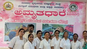 ಶಿವಮೊಗ್ಗದಲ್ಲೂ 'ಅಮೃತಧಾರೆ', ತಾಯಿ ಎದೆ ಹಾಲಿನ ಬ್ಯಾಂಕ್ 