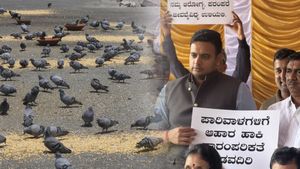 Mysuru: ಮೈಸೂರು ಅರಮನೆ ಮುಂದೆ ಪಾರಿವಾಳಗಳಿಗೆ ಕಾಳು ಹಾಕುವಂತಿಲ್ಲ