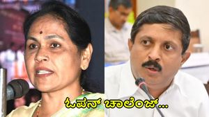 ತಾಕತ್ತಿದ್ದರೆ ದಾಖಲೆ ಬಿಡುಗಡೆ ಮಾಡಿ: ಸಚಿವ ಭೈರತಿ ಸುರೇಶಗೆ ಶೋಭಾ ಕರಂದ್ಲಾಜೆ ಚಾಲೆಂಜ್