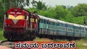  Train Schedule Change: ಹುಬ್ಬಳ್ಳಿ-ಬೆಂಗಳೂರು ನಡುವಿನ ರೈಲು ಸಂಚಾರ ಸಮಯ ಬದಲಾವಣೆ-ಇಲ್ಲಿದೆ ಮಾಹಿತಿ