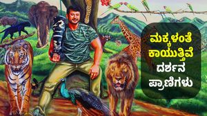 Darshan Thoogudeepa: ದರ್ಶನ್ ಬರುವಿಕೆಗಾಗಿ ಕಾಯುತ್ತಿವೆ ಮೂಕ ಪ್ರಾಣಿಗಳು
