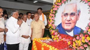 ವಾಜಪೇಯಿ ತತ್ವನಿಷ್ಠ ನಾಯಕ: ಕೇಂದ್ರ ಸಚಿವ ಸೋಮಣ್ಣ ಗುಣಗಾನ
