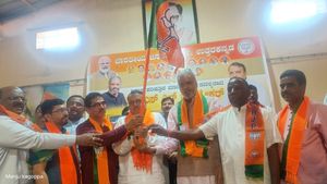ಉಪ ಚುನಾವಣೆ ಫಲಿತಾಂಶ ಪ್ರಕಟ: ಜೆಡಿಎಸ್ ತೊರೆದು ಬಿಜೆಪಿ ಸೇರಿದ ನಾಯಕ! 