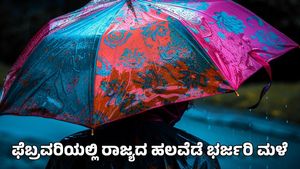 Karnataka Rain: ಬೇಸಿಗೆ ಕಾಲಕ್ಕೆ ಮುನ್ನುಡಿ ಬರೆಯಲಿರುವ ವರುಣ: ಫೆಬ್ರವರಿ ಆರಂಭದಲ್ಲೇ ರಾಜ್ಯದ ಹಲವೆಡೆ ಭರ್ಜರಿ ಮಳೆ