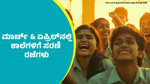 School Holiday: ಮಾರ್ಚ್‌-ಏಪ್ರಿಲ್‌ ತಿಂಗಳ ಶಾಲಾ ರಜೆ ದಿನಗಳು