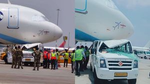 Bengaluru Airport: ಕೆಂಪೇಗೌಡ ಏರ್‌ಪೋರ್ಟ್‌ನಲ್ಲಿ ವಿಮಾನಕ್ಕೆ ಡಿಕ್ಕಿ ಹೊಡೆದ ಟಿಟಿ ವಾಹನ