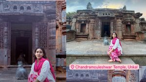 Sara Ali Khan: ಉತ್ತರ ಕರ್ನಾಟಕದ ಪ್ರಸಿದ್ಧ ದೇಗುಲಕ್ಕೆ ಬಾಲಿವುಡ್ ಬೆಡಗಿ ಭೇಟಿ!