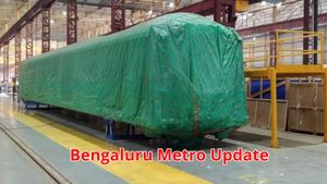 Namma Metro: ಬೆಂಗಳೂರಿಗೆ ಬಂತು 3ನೇ ರೈಲು, ಜೂನ್ ಅಂತ್ಯಕ್ಕೆ 'ಹಳದಿ ಮಾರ್ಗ'ದ ಕಾರ್ಯಾಚರಣೆ?