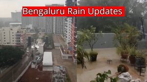 Bengaluru Rains: ಇಂದು ಬೆಳ್ಳಂಬೆಳಗ್ಗೆ ಭಾರೀ ಮಳೆ ಆರ್ಭಟ, 135 ಮಿಮೀ ಮಳೆ, ಮುನ್ಸೂಚನೆ ಏನಿದೆ?